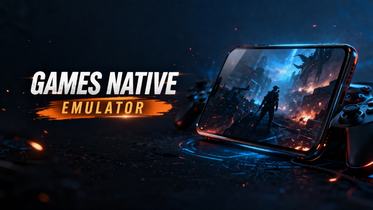 Games native Emulator - Play Any PC Games on Mobile! Epic Games | Steam game